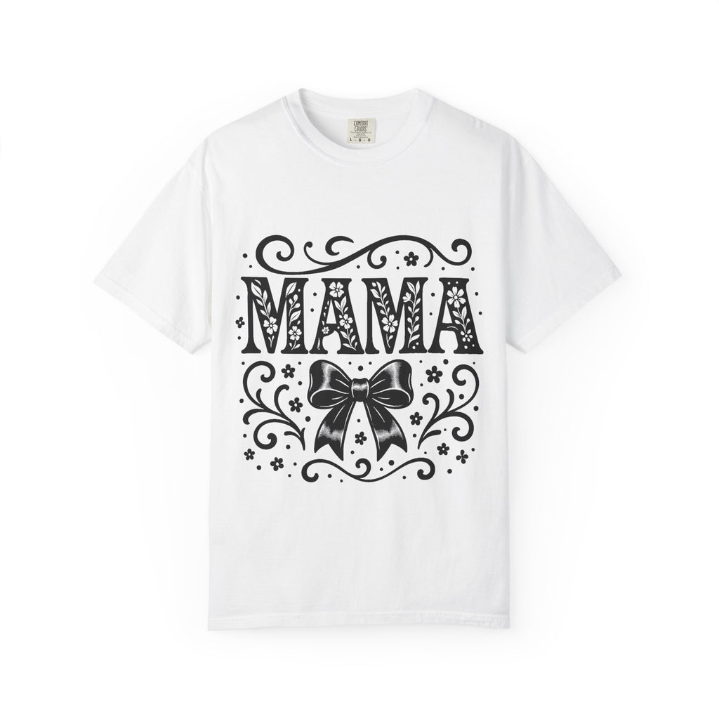 Mama Floral Bow T-Shirt