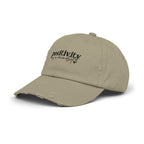 Positivity Is a Mindset Distressed Cap