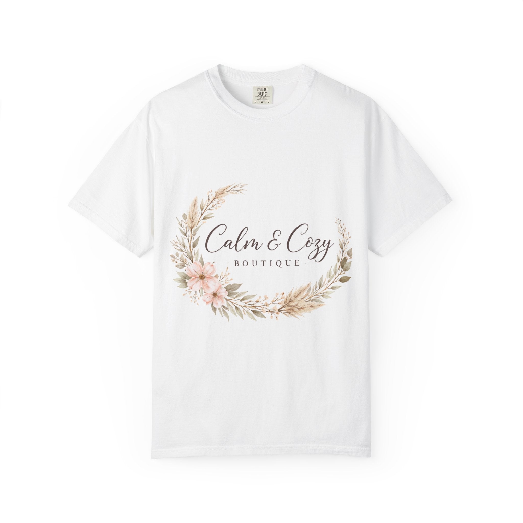Calm & Cozy Boutique Floral T-Shirt