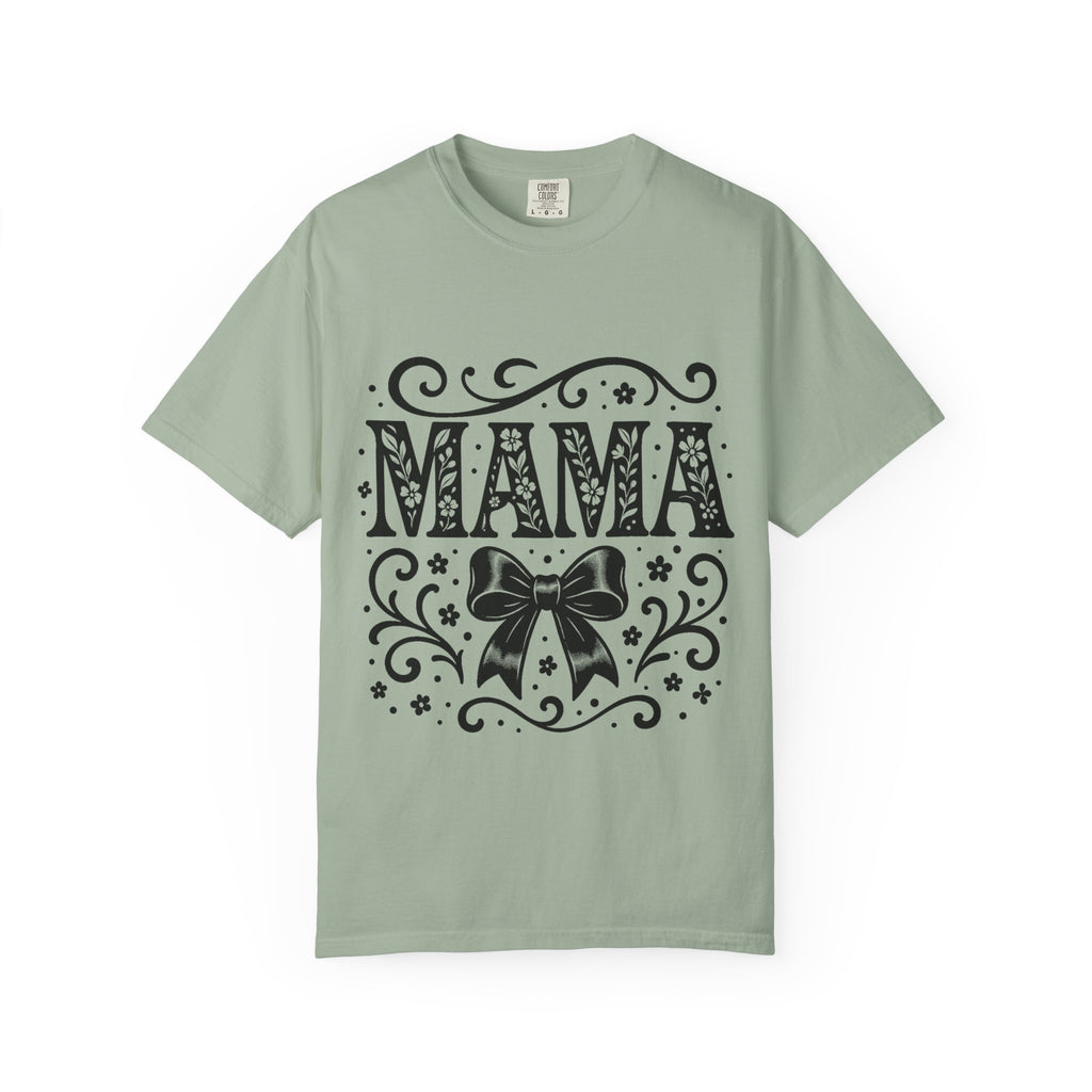 Mama Floral Bow T-Shirt