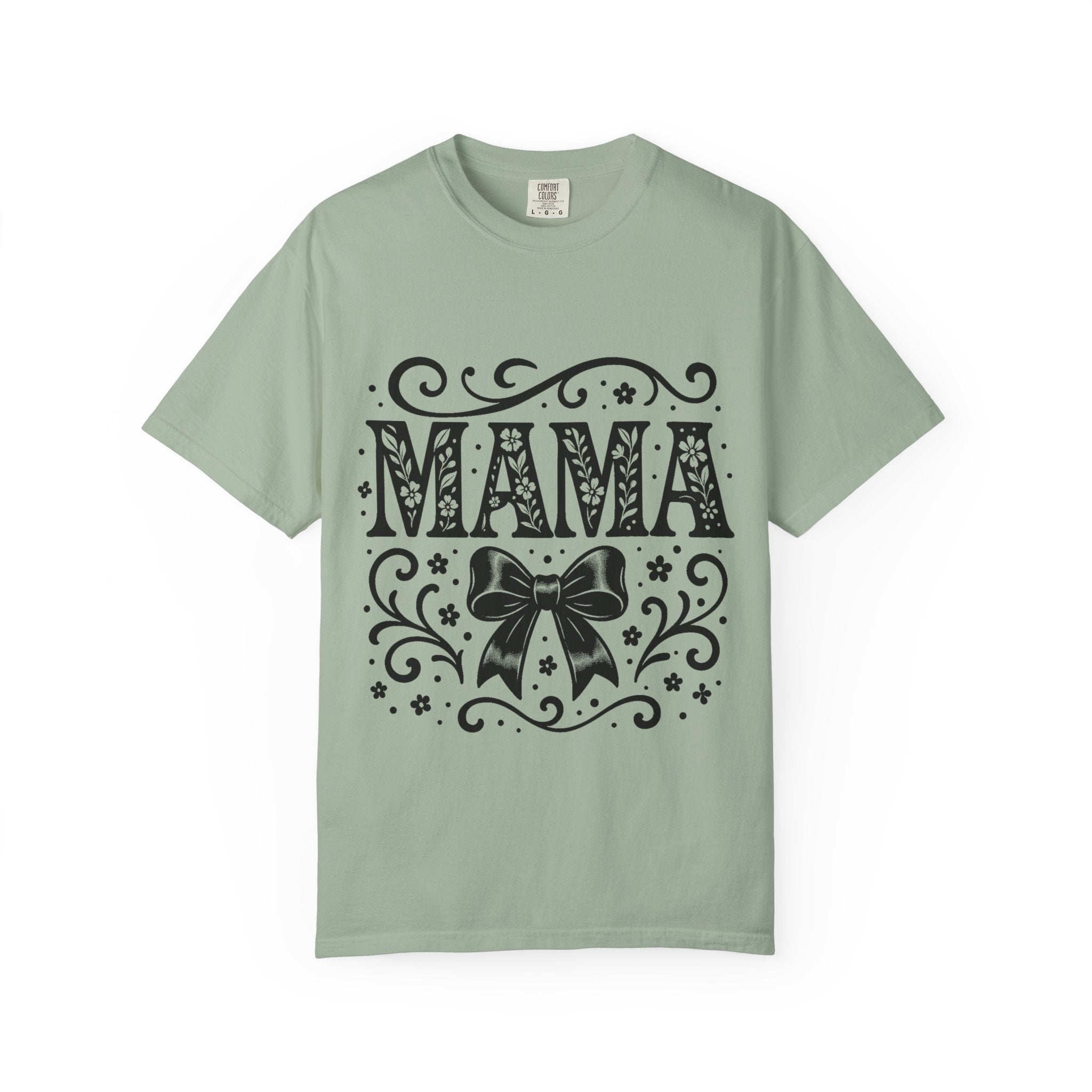 Mama Floral Bow T-Shirt