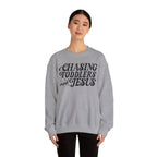 Christian Chasing Toddlers Cozy Sweatshirt