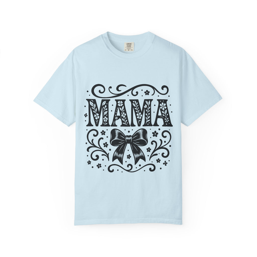 Mama Floral Bow T-Shirt