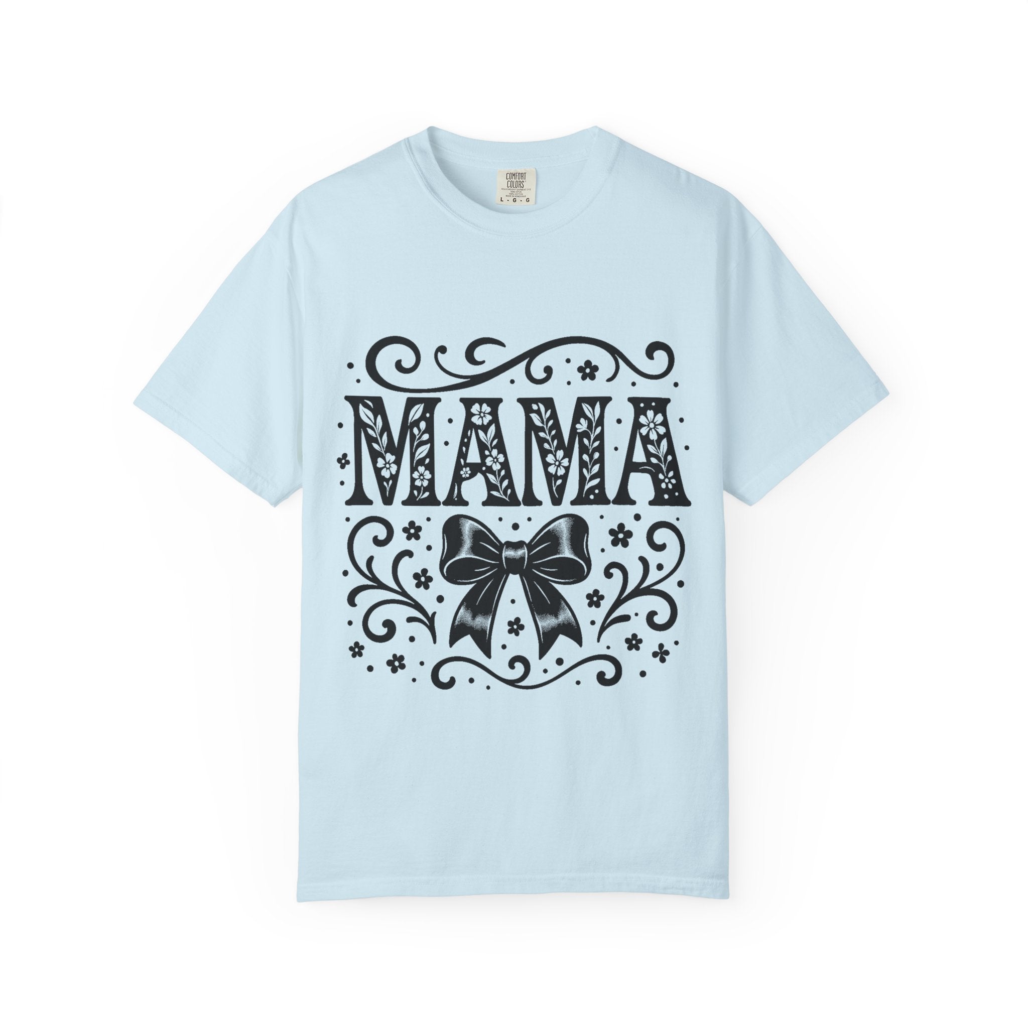 Mama Floral Bow T-Shirt