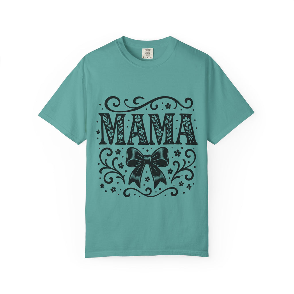 Mama Floral Bow T-Shirt
