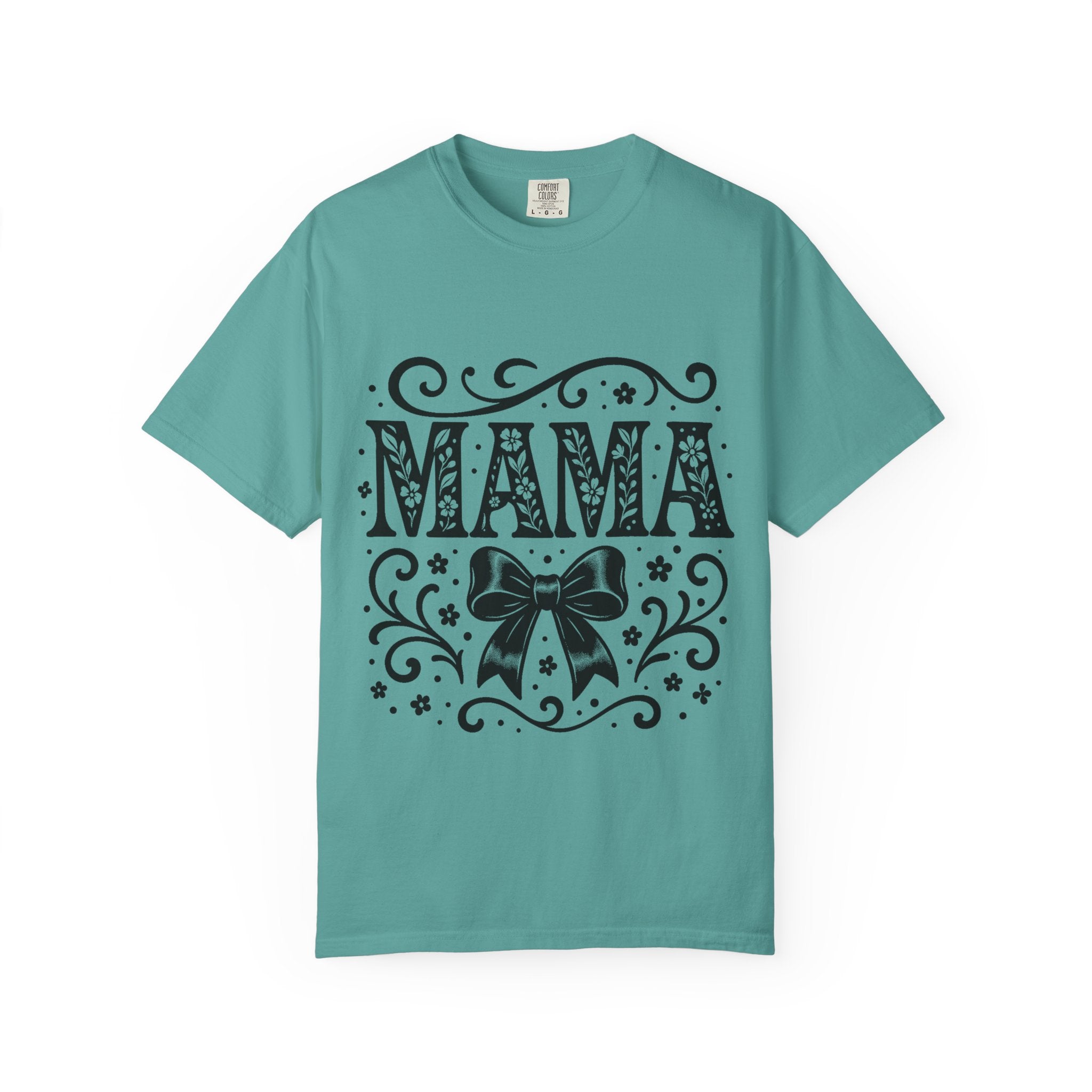 Mama Floral Bow T-Shirt