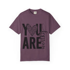 You Are Worthy Heart Graphic Inspirational Tee