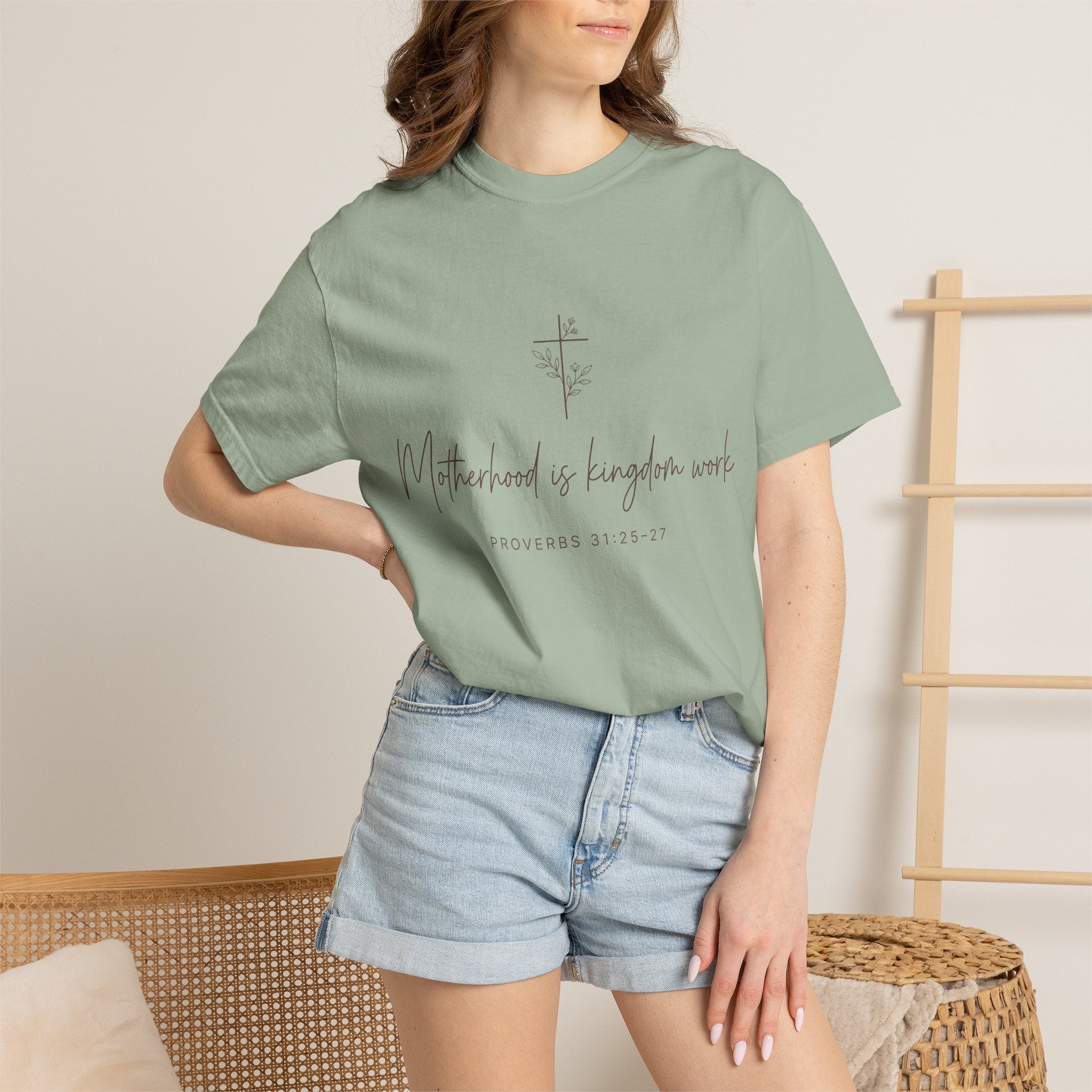 Motherhood Christian Tee