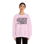 Christian Chasing Toddlers Cozy Sweatshirt