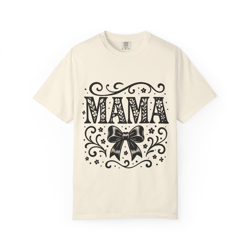 Mama Floral Bow T-Shirt