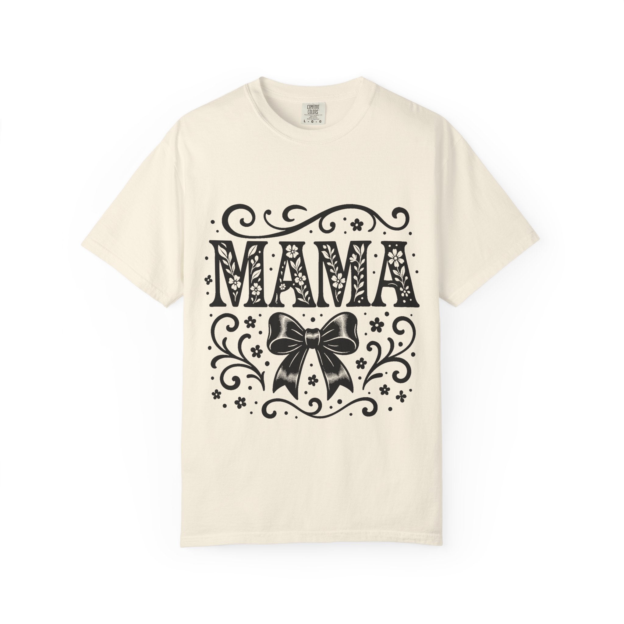Mama Floral Bow T-Shirt