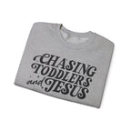 Christian Chasing Toddlers Cozy Sweatshirt