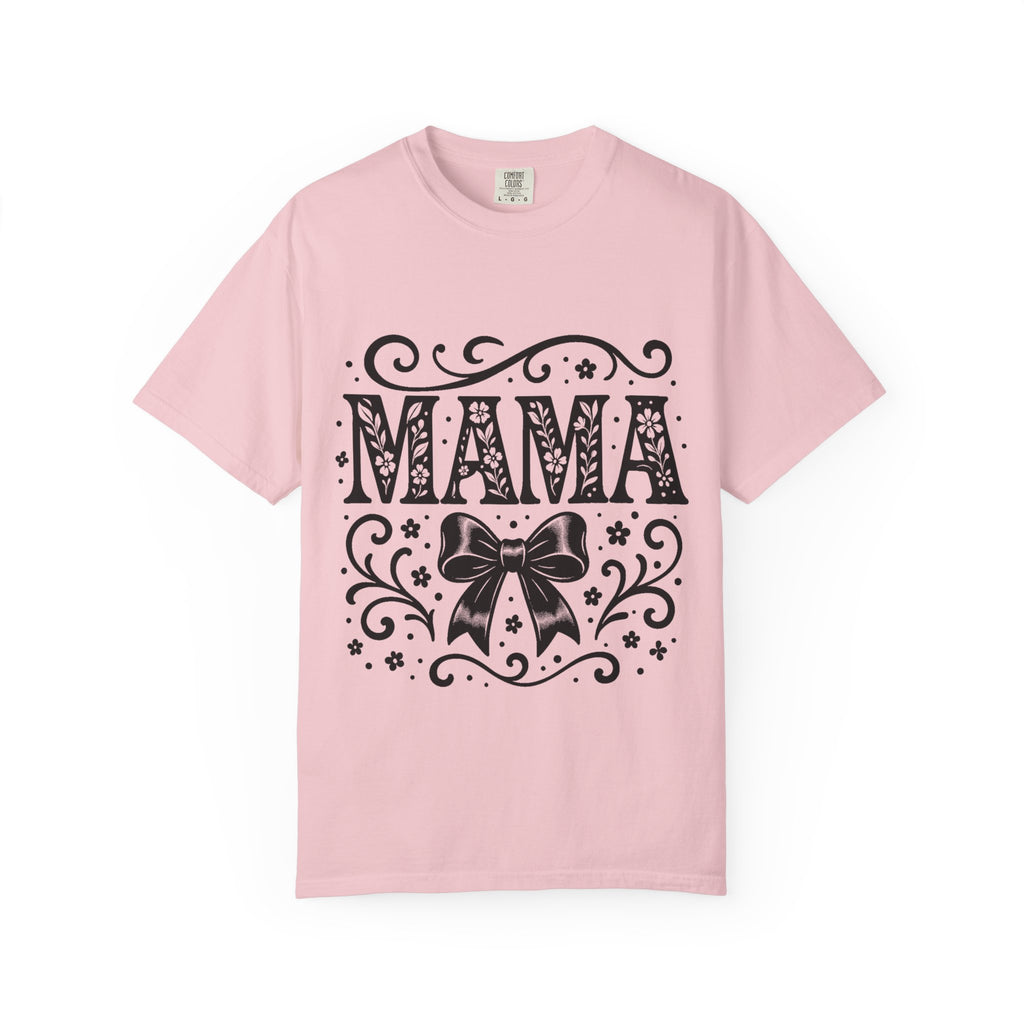 Mama Floral Bow T-Shirt