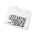 Christian Chasing Toddlers Cozy Sweatshirt
