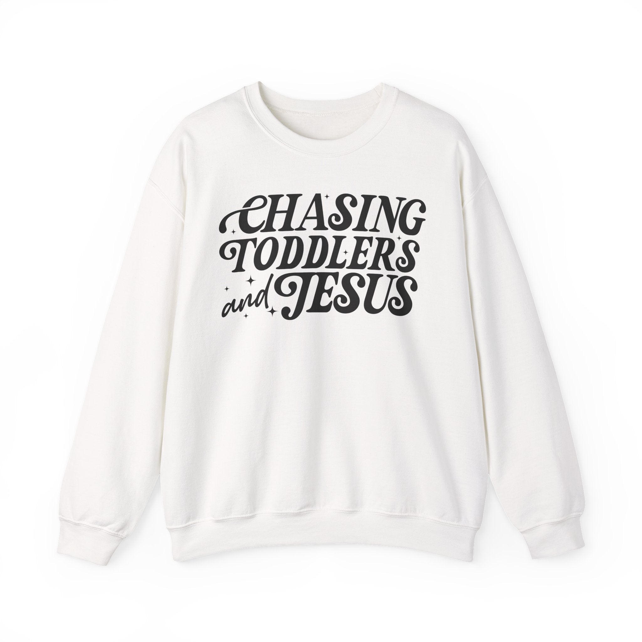 Christian Chasing Toddlers Cozy Sweatshirt