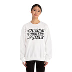Christian Chasing Toddlers Cozy Sweatshirt