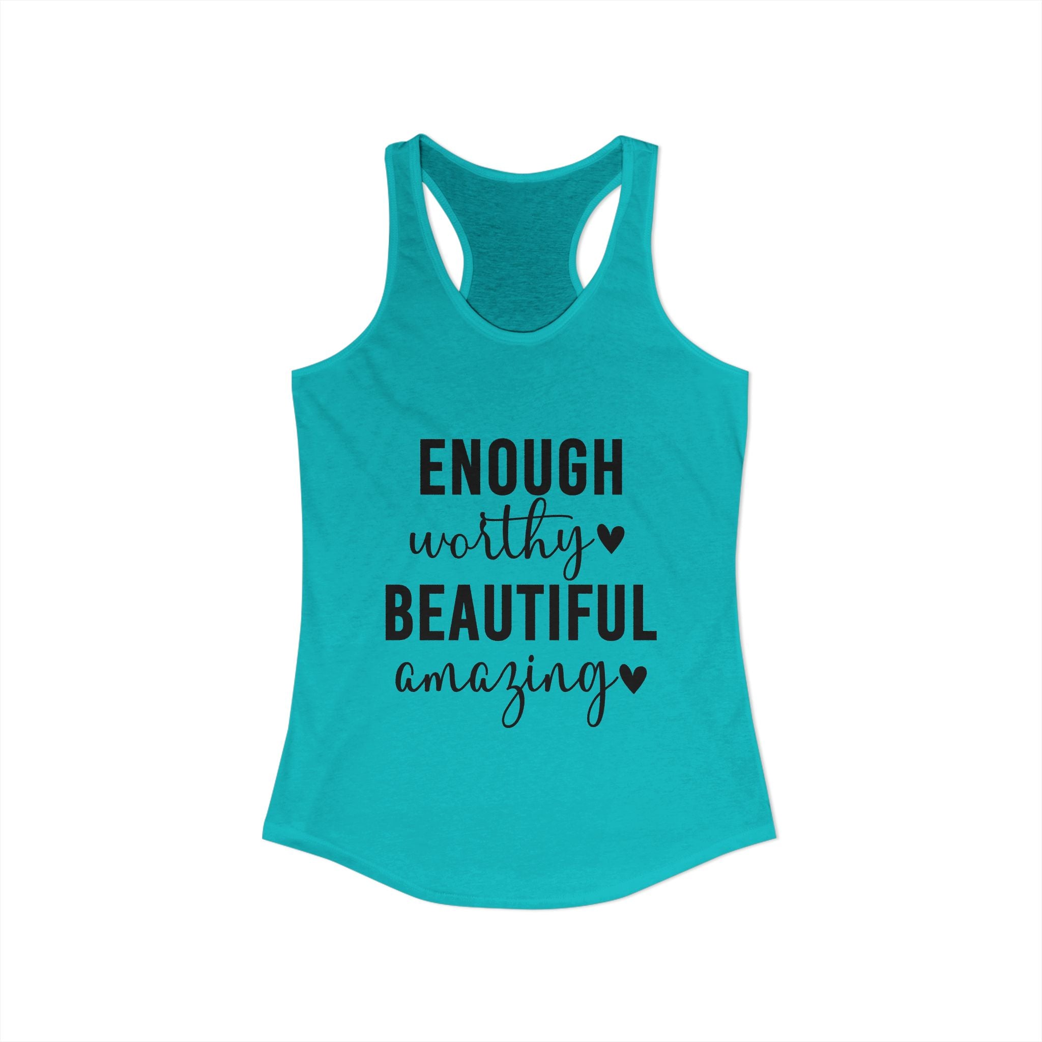 Enough Worthy Racerback Tank