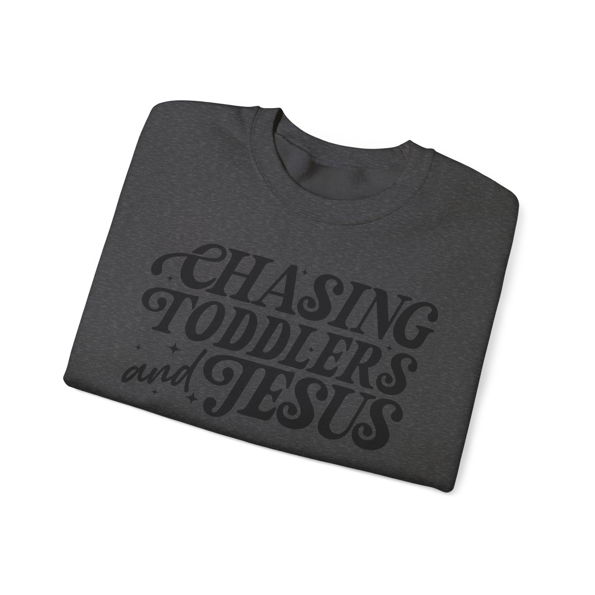 Christian Chasing Toddlers Cozy Sweatshirt