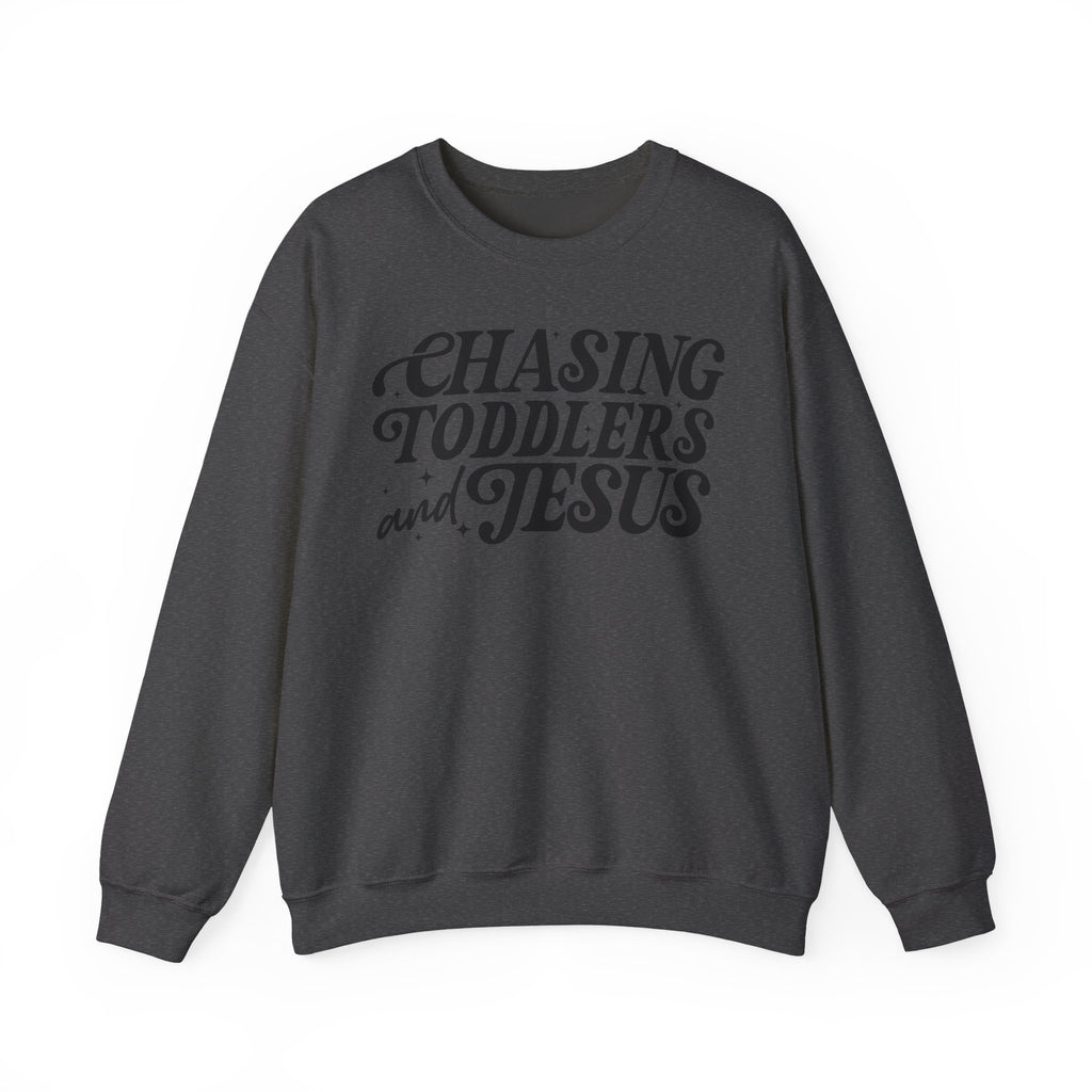 Christian Chasing Toddlers Cozy Sweatshirt