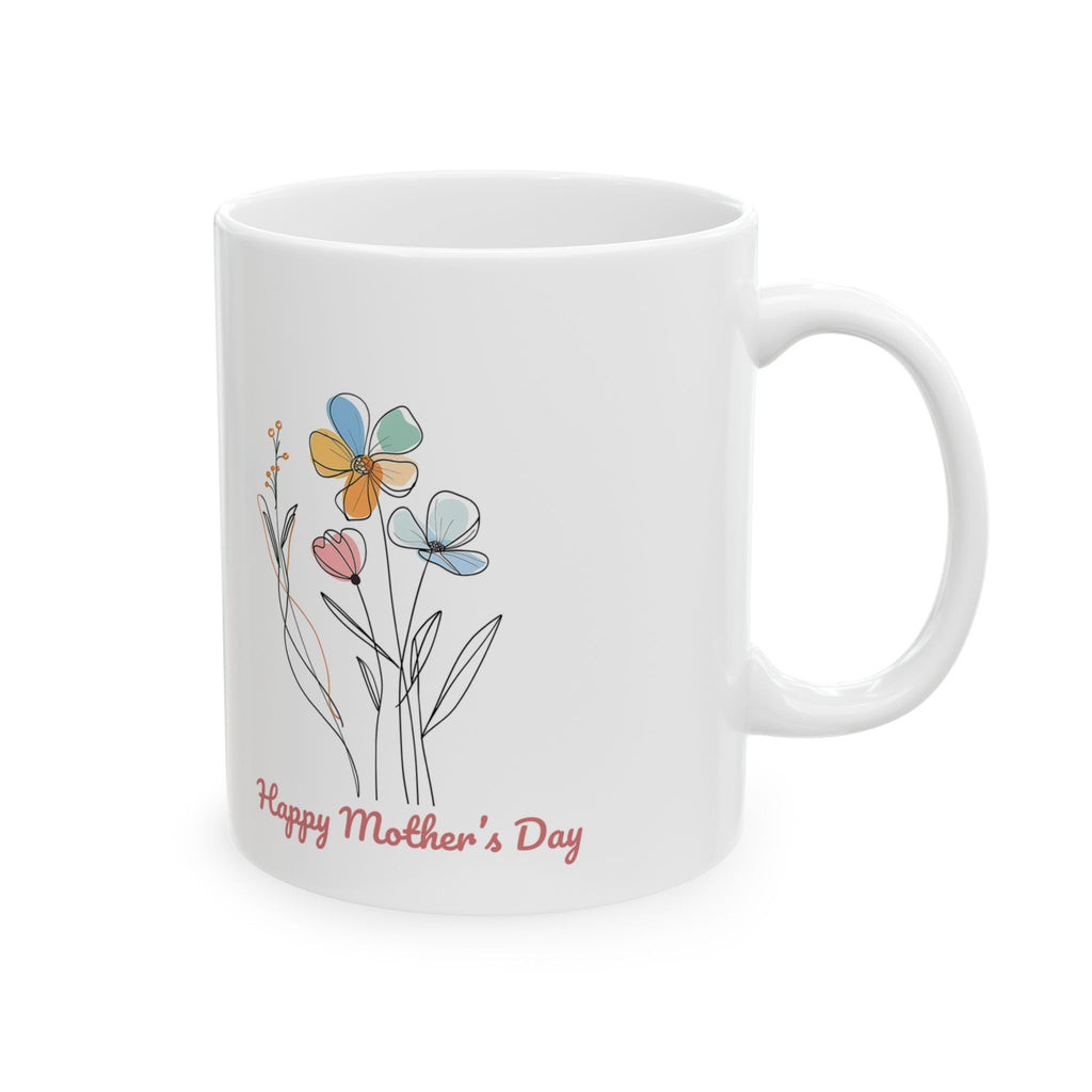 Mother’s Day Floral Ceramic Mug 11oz
