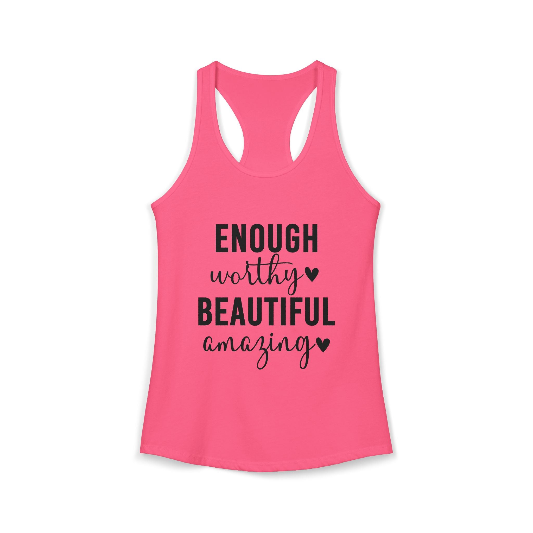 Enough Worthy Racerback Tank