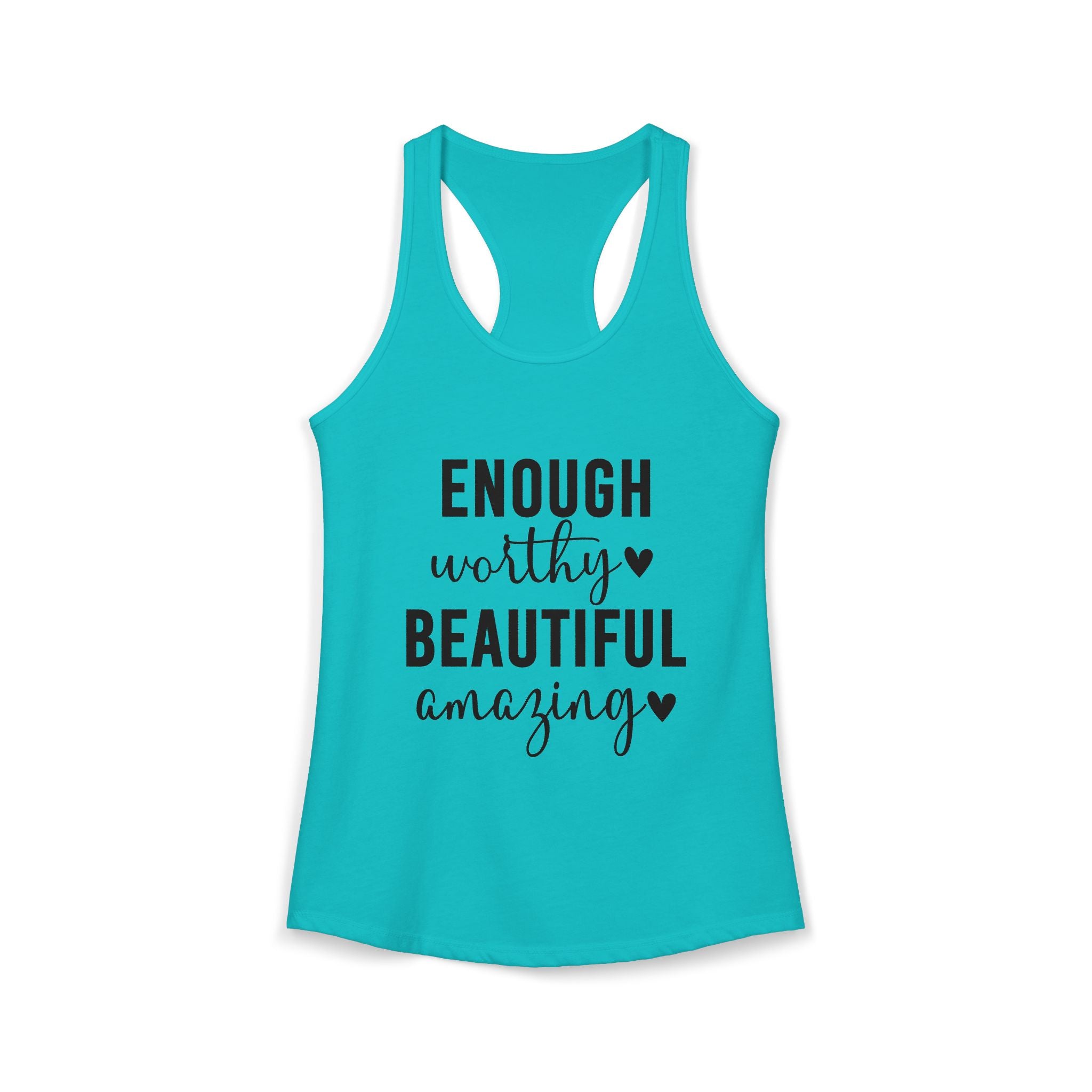 Enough Worthy Racerback Tank