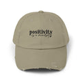 Positivity Is a Mindset Distressed Cap