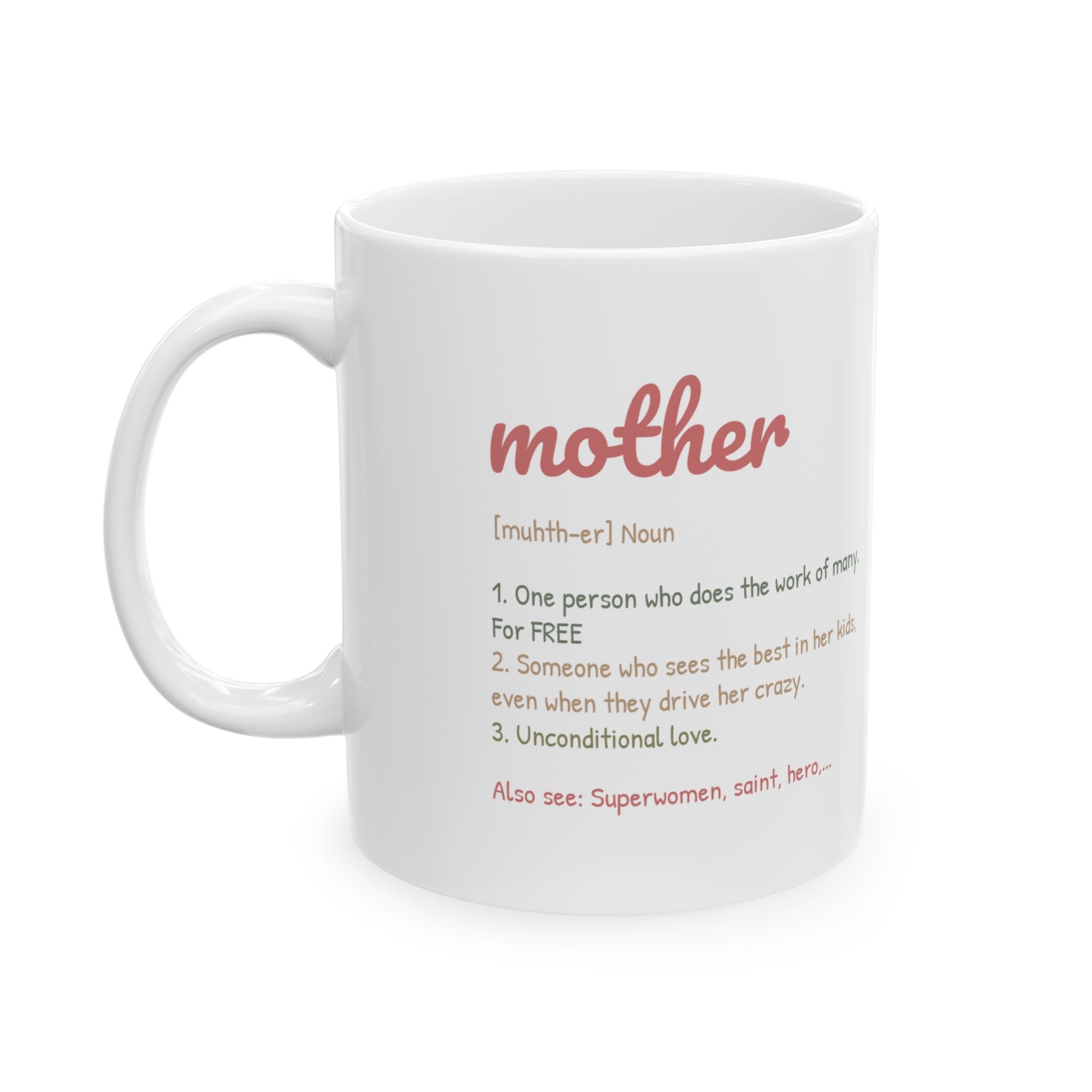 Mother’s Day Floral Ceramic Mug 11oz