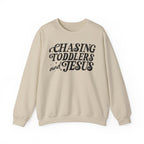Christian Chasing Toddlers Cozy Sweatshirt