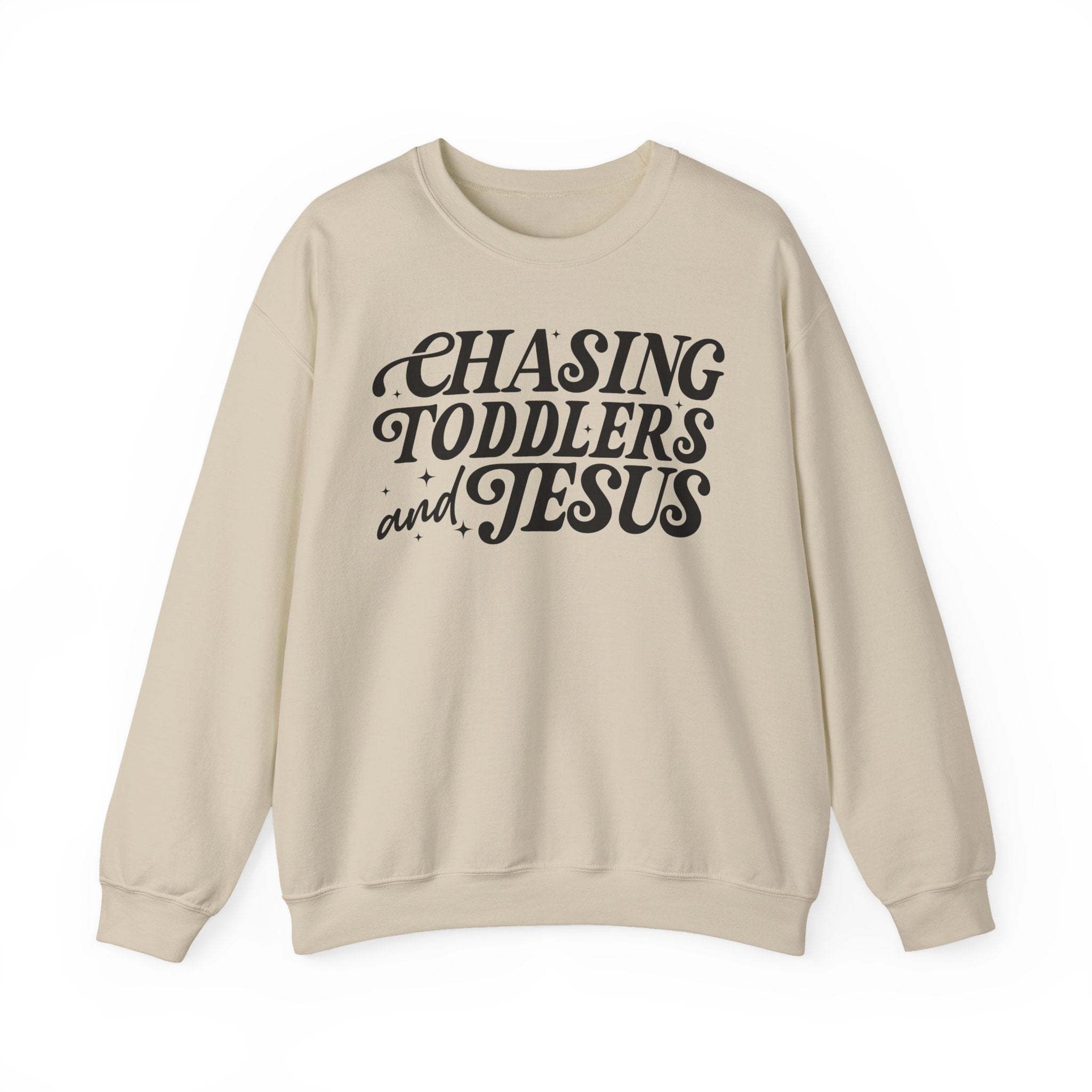 Christian Chasing Toddlers Cozy Sweatshirt